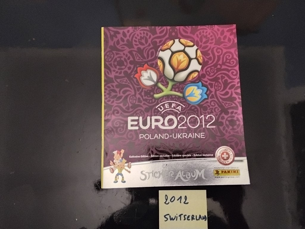 Panini album Euro 2012 Polen Oekraïne, Ophalen, Zo goed als nieuw, Meerdere stickers