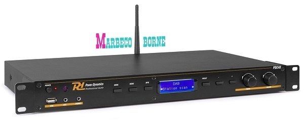 DAB+ radio, DAB+ FM, Bluetooth, SD, USB. Media speler PDC40