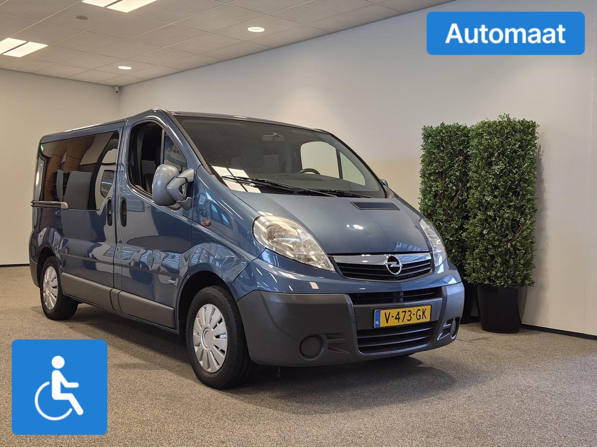 Opel Vivaro L1H1 Rolstoelbus Automaat (airco), Automaat, Stof, 2188 kg, 4 cilinders