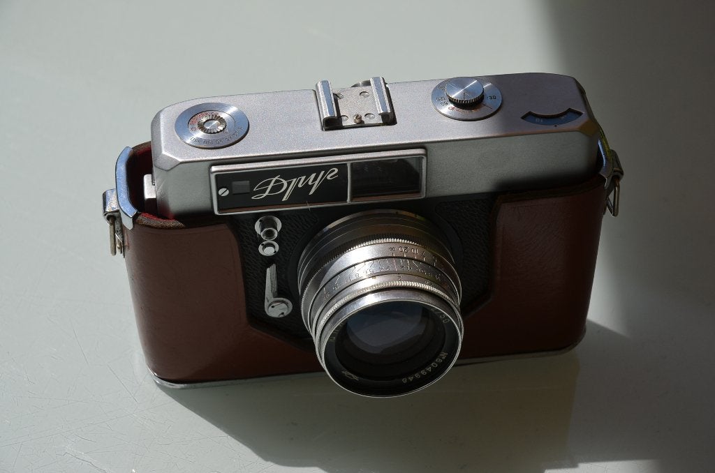 Zeer Zeldzame Sovjet Drug (1960) – Jupiter-8 50mm f/2, Ophalen of Verzenden, Gebruikt, Spiegelreflex, Overige Merken