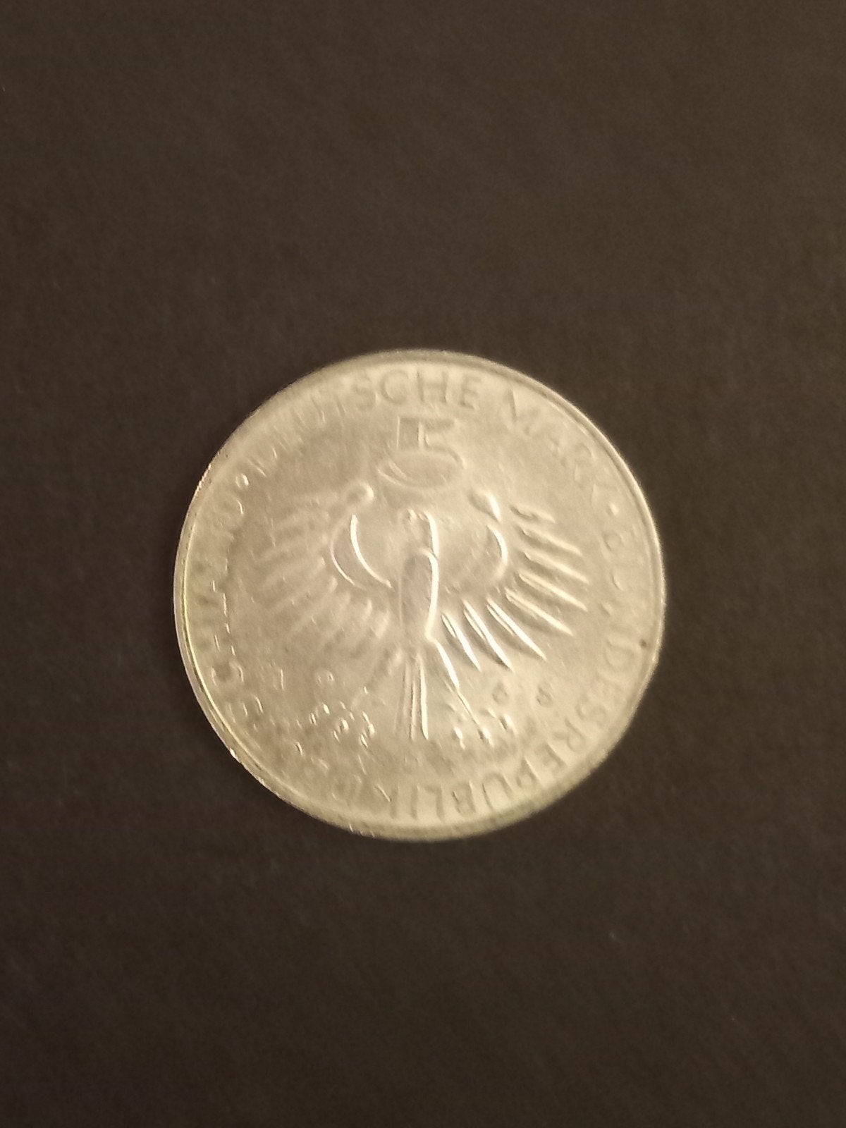 Zeldzame zilveren Duitse Mark munt 1968, Verzenden, Duitsland, Losse munt
