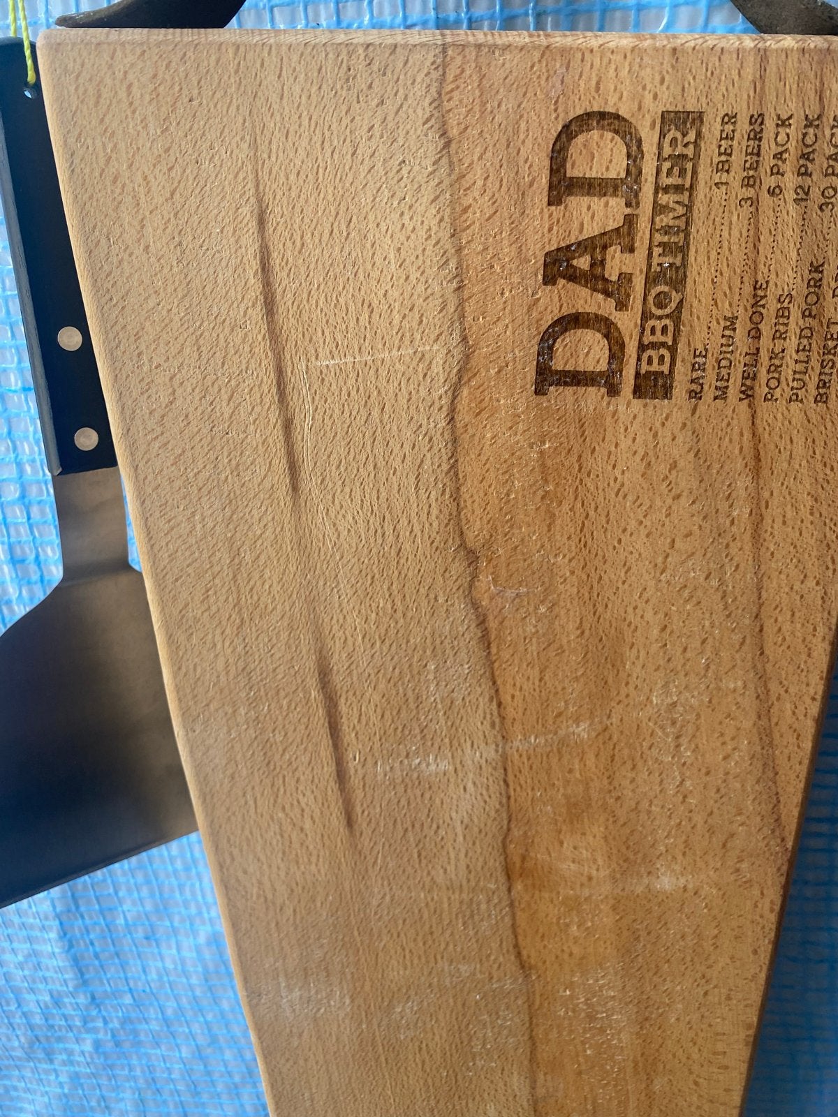 BBQ Snijplank Hout - Hoogstaande Kwaliteit, Ophalen, Nieuw