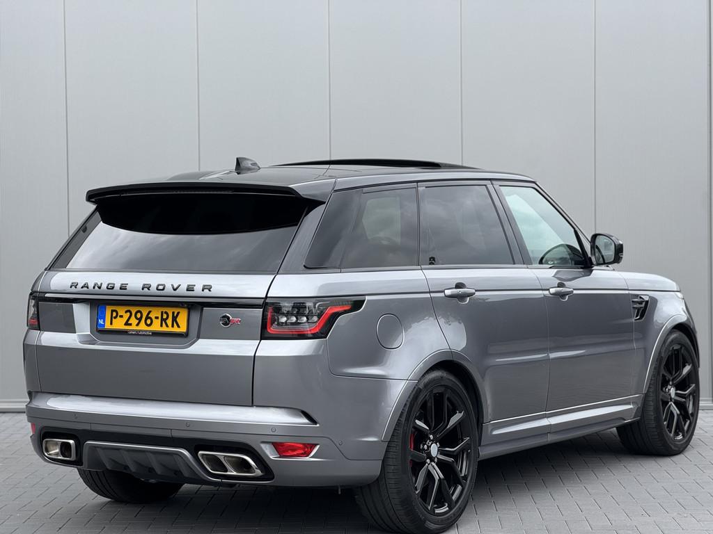 Land Rover Range Rover Sport 5.0 V8 P575 SC SVR | Panorama |, Auto's, Land Rover, Automaat, Verwarming stoelen achter, 3000 kg