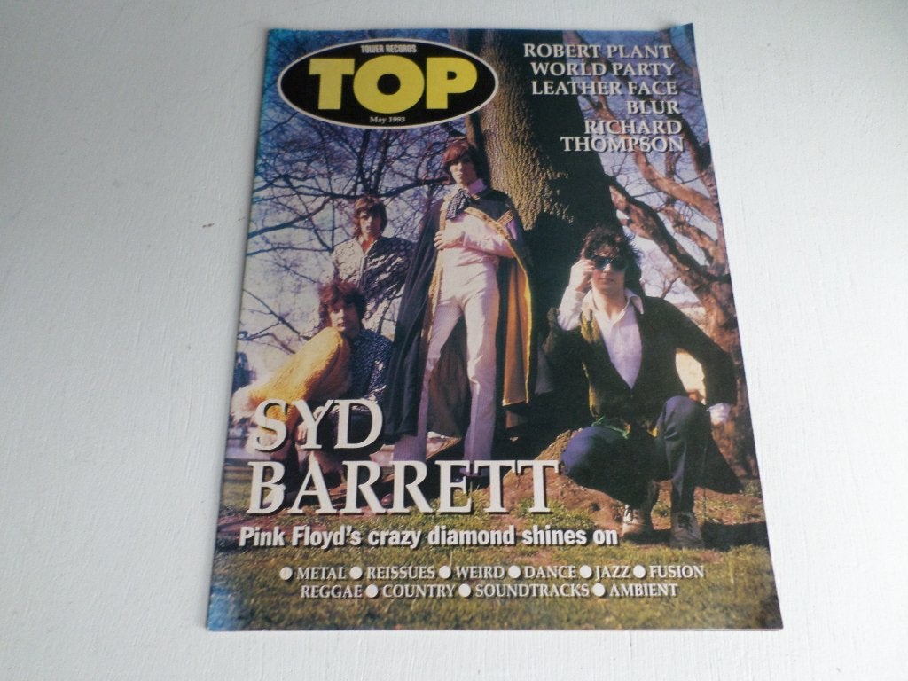 Pink Floyd - Tower Records Magazine TOP, Artiest, Tower Records, Ophalen of Verzenden, Zo goed als nieuw