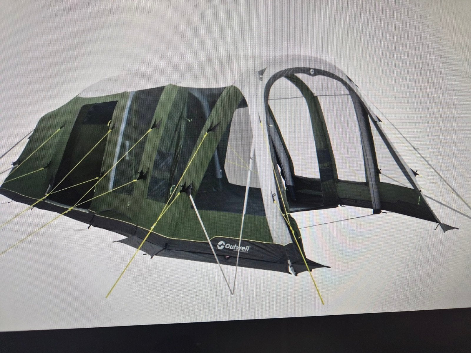 Outwell Jacksondale 5pa Opblaasbare  Tent, Caravans en Kamperen, Tenten, Ophalen, Zo goed als nieuw, Tot en met 5