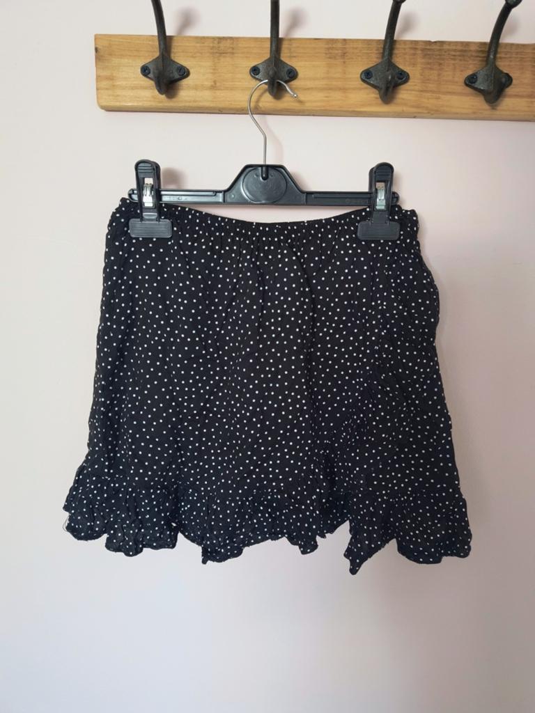 Brandy Melville rok zwart-wit gestipt, Zwart, Ophalen of Verzenden, Maat 36 (S), Brandy Melville