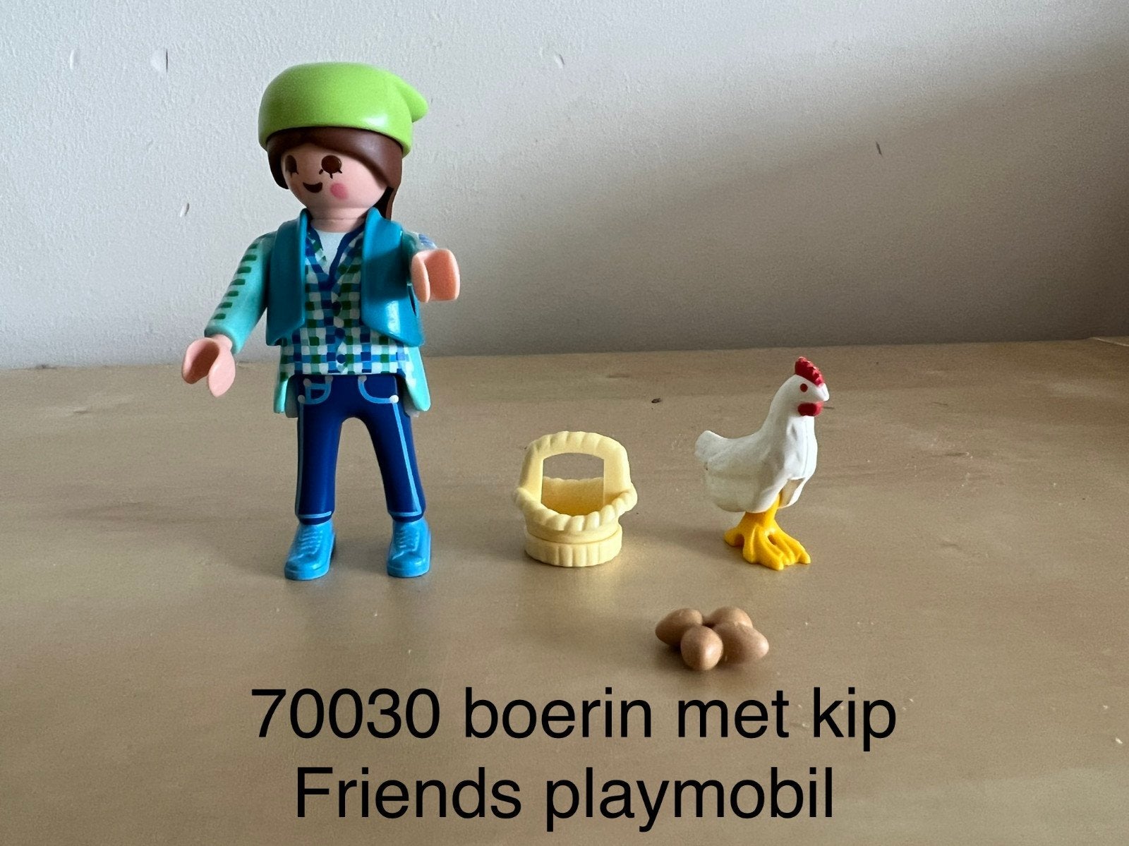 Playmobil friends 70030 boerin met kip, Ophalen of Verzenden, Zo goed als nieuw, Los playmobil