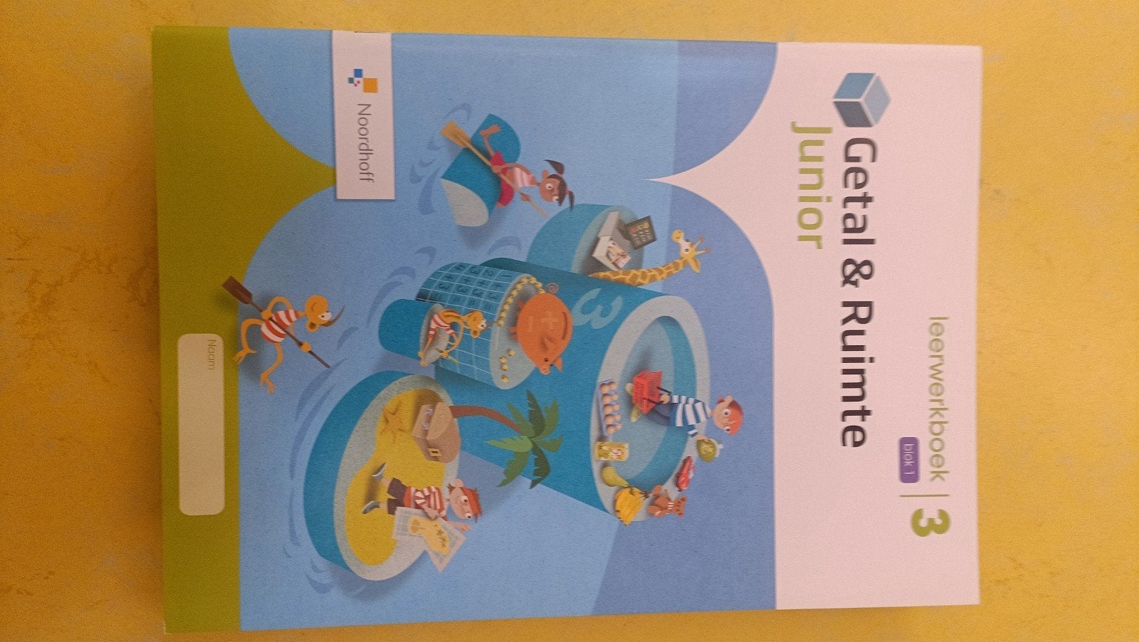 Getal & Ruimte jr 1e editie leerwerkboek groep 3 blok 1, Ophalen of Verzenden, Nieuw