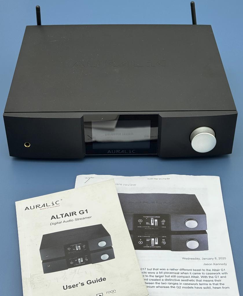 AURALiC ALTAIR G1 Streamer + DAC i.z.g.s., Ophalen of Verzenden, Zo goed als nieuw, HDMI, 500 tot 1500 GB