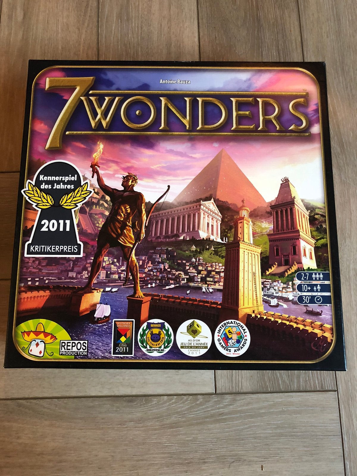 7wonders bordspel nieuw, Ophalen of Verzenden, Zo goed als nieuw