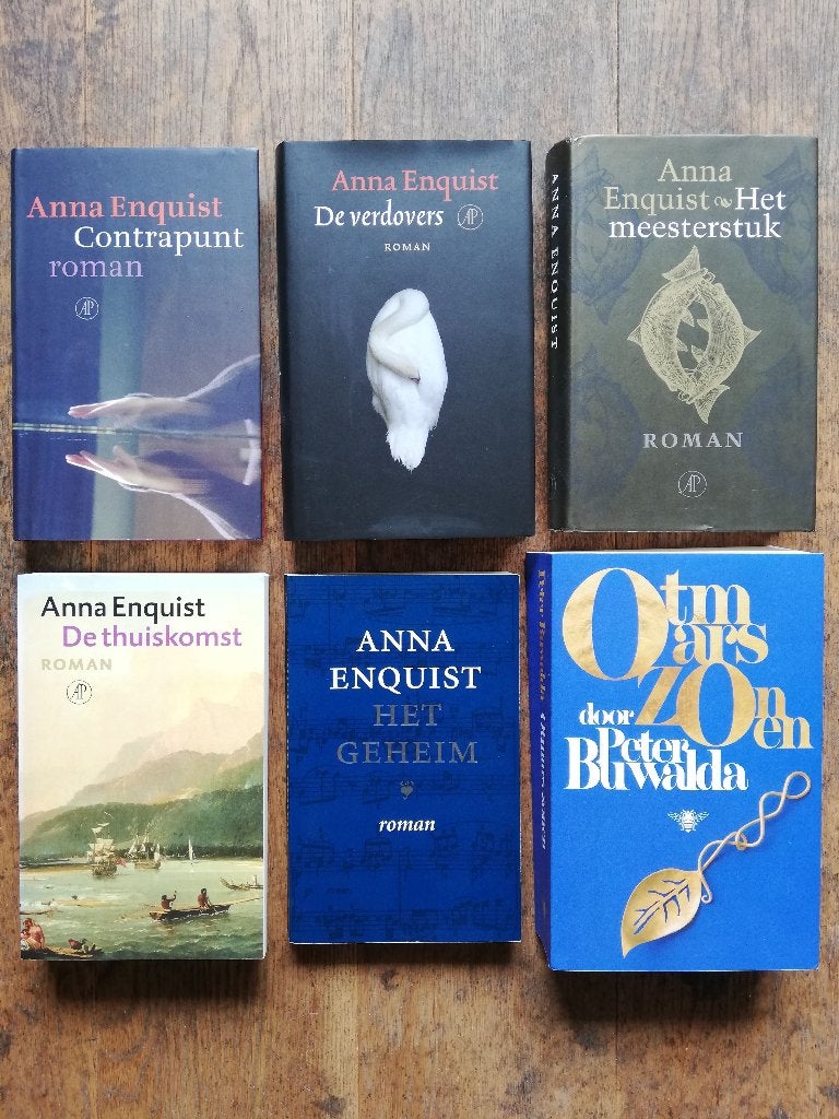 Modernere NL schrijvers, Ophalen of Verzenden, Zo goed als nieuw, Anna Enquist; Peter Buwalda; Arnon Grunberg, Nederland