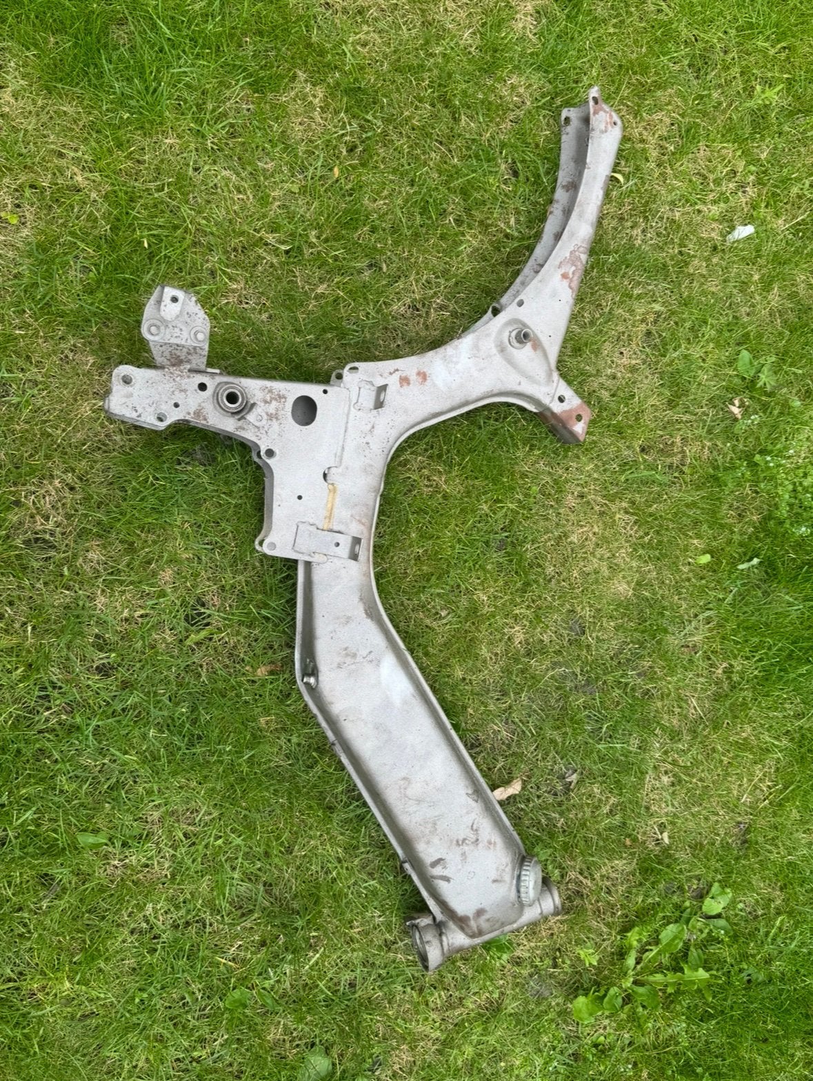 Tomos gestraald frame met blauw kenteken, Ophalen, Zo goed als nieuw, Frame
