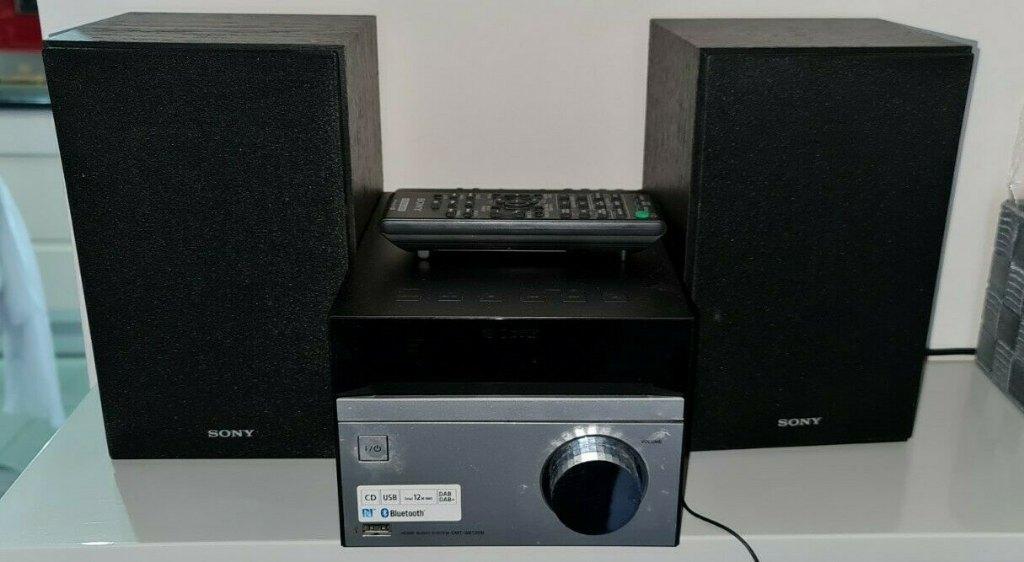 Sony CMT-SBT20B. Miniset met DAB+, Bluetooth, CD, USB, FM., Audio, Tv en Foto, Stereo-sets, Gebruikt, Tuner of Radio, Microset