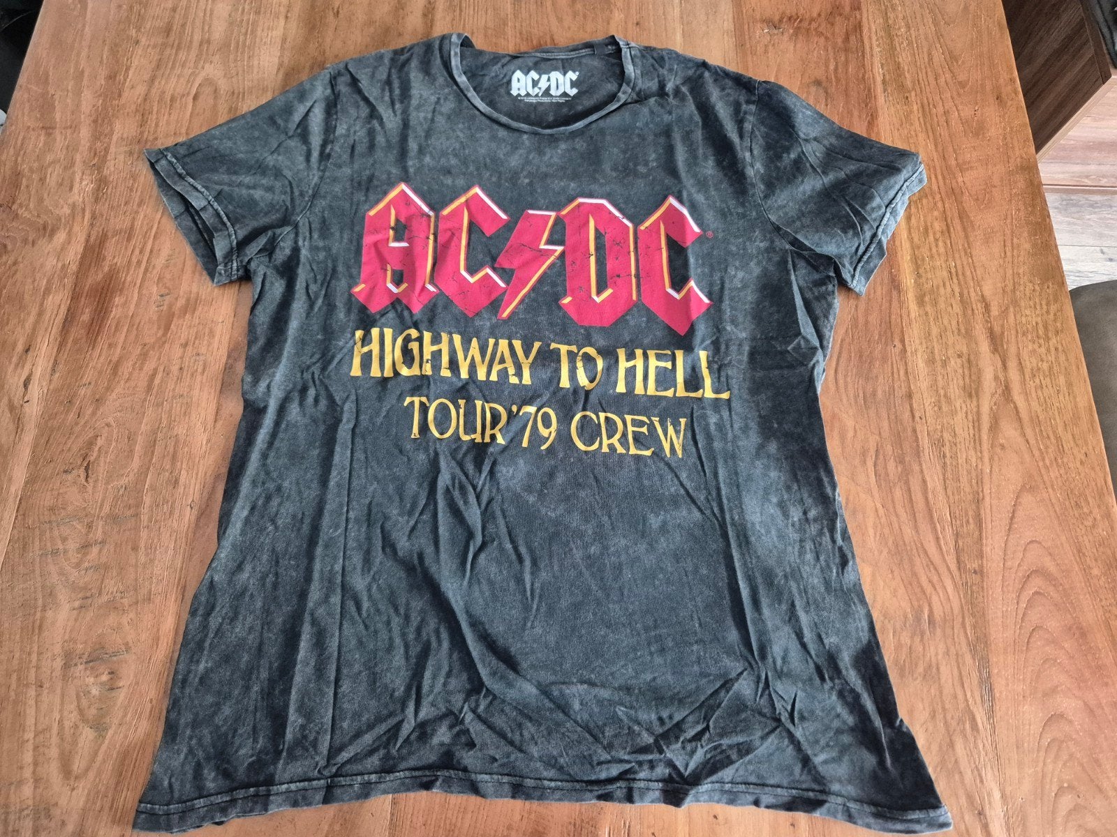 ACDC Shirt maat XL, Zwart, Maat 46/48 (XL) of groter, Ophalen of Verzenden, Zo goed als nieuw