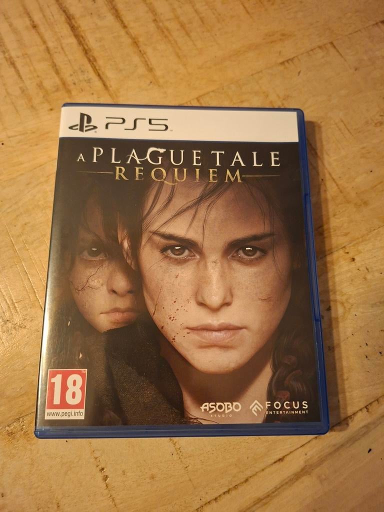 A Plague Tale: Requiem PS5 - Zo goed als nieuw, Avontuur en Actie, Vanaf 18 jaar, 1 speler, Ophalen of Verzenden