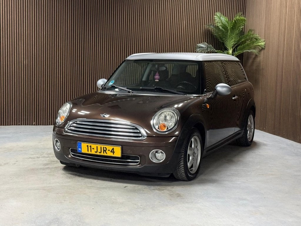MINI Clubman 1.6 Cooper Bns Line (bj 2009), Auto's, Voorwielaandrijving, Gebruikt, 4 cilinders, Bruin