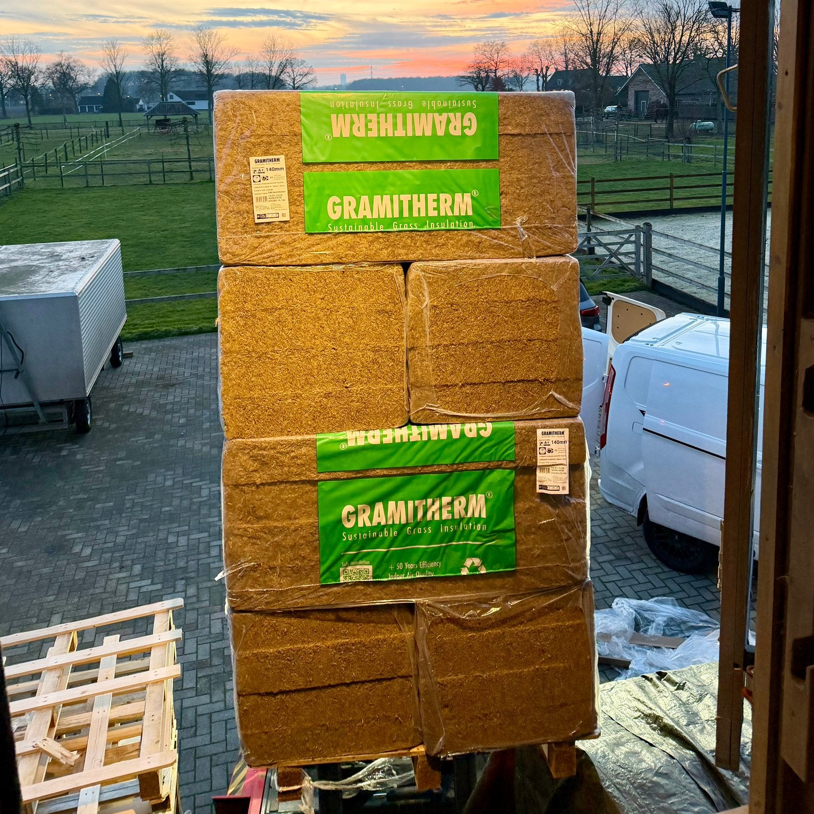 Gramitherm Biobased Isolatie 140 & 160 mm | Dakisolatie, Overige materialen, 12 cm of meer, Nieuw, 15 m² of meer
