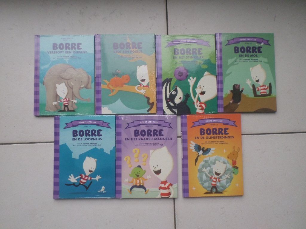BORRE BOEKJES groep 1/2 !!!! NIEUW IN GESEALDE VERPAKKING!!!, Boeken, Ophalen of Verzenden, Nieuw, Fictie algemeen