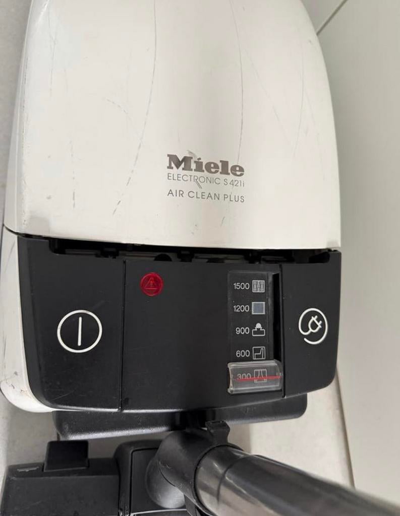 Miele Electronic S421i Air Clean Plus Stofzuiger, Stofzak, Gebruikt, Stofzuiger, Ophalen of Verzenden