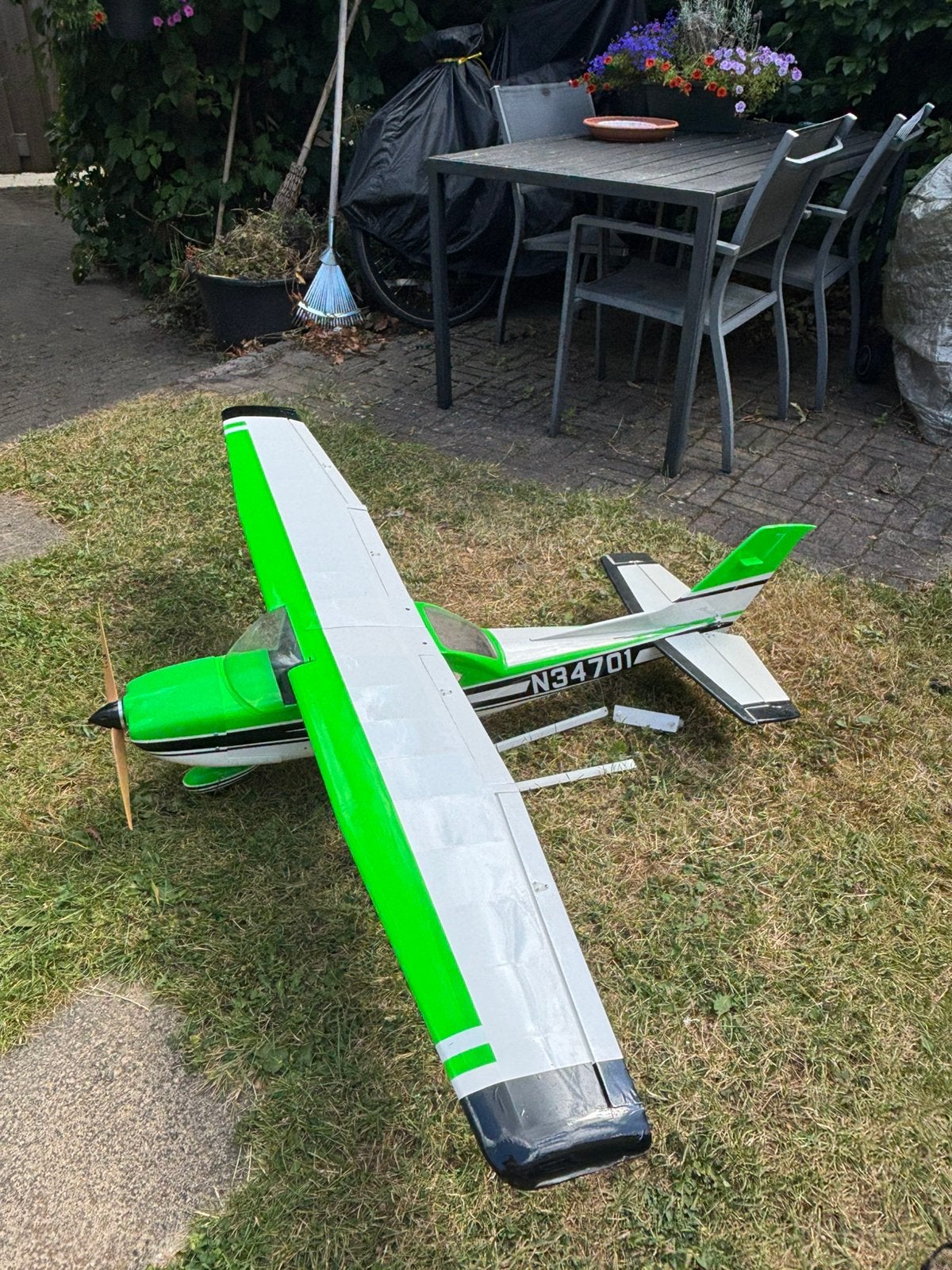 SEAGULL MODELS CESSNA 182 SKYLANE pnp, Hobby en Vrije tijd, Modelbouw | Radiografisch | Vliegtuigen, Ophalen, Zo goed als nieuw