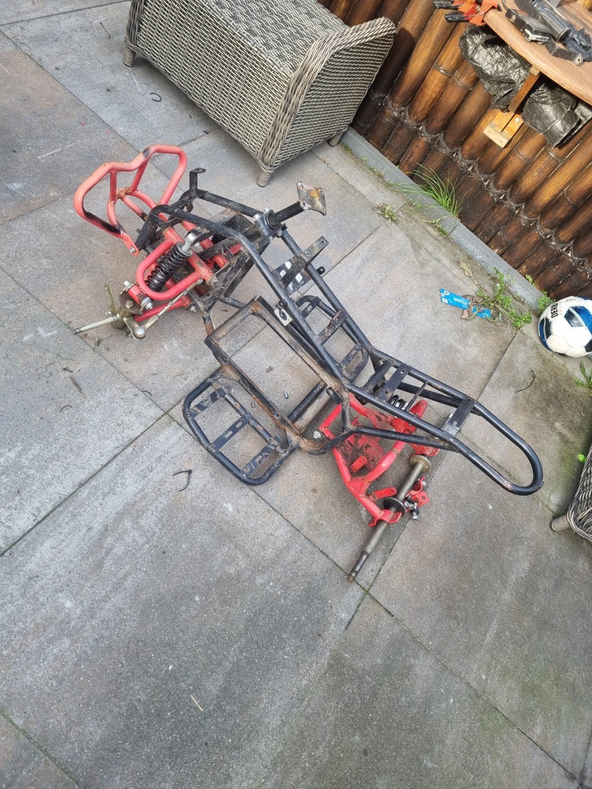 Quad frame 1000W 48V elektrisch met wielen, Ophalen