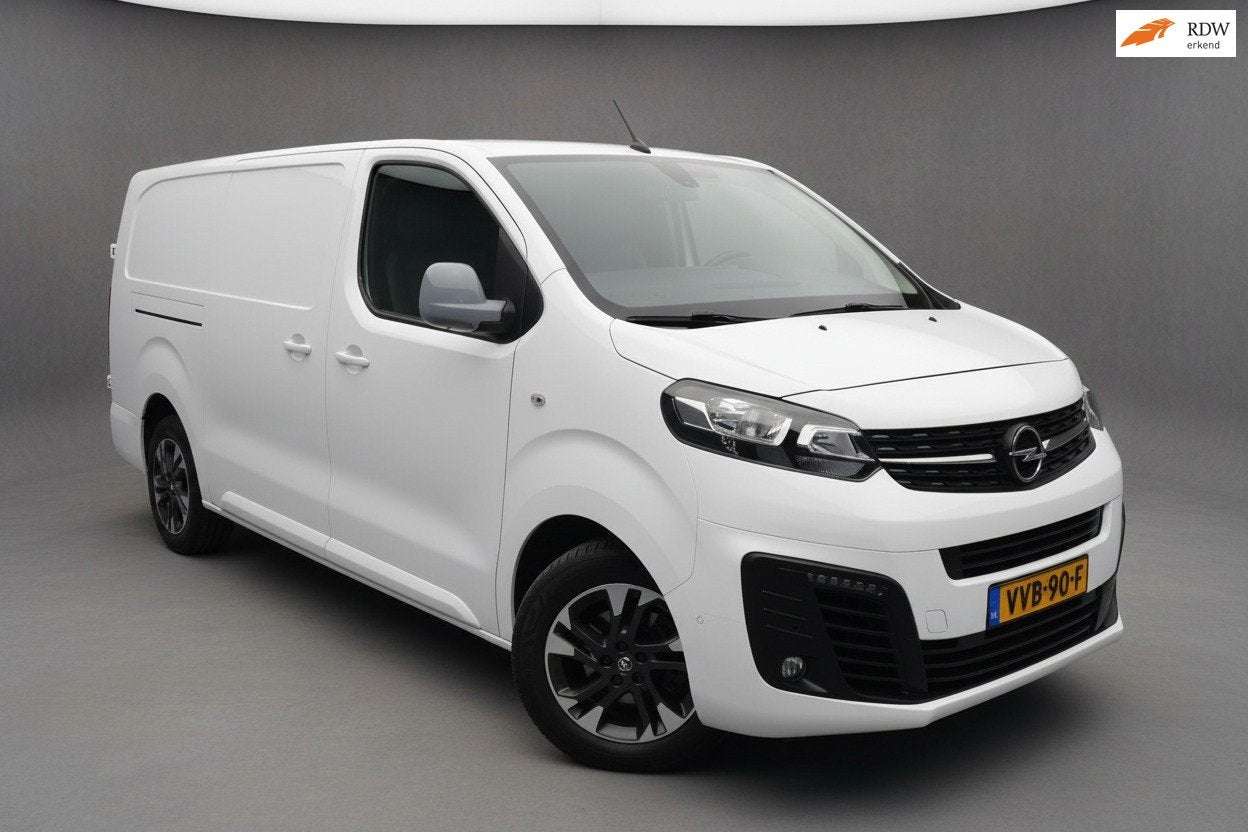 Opel Vivaro L3H1|Automaat|Carplay|Cruise|Trekhaak, Gebruikt, Euro 6, Leder en Stof, Wit