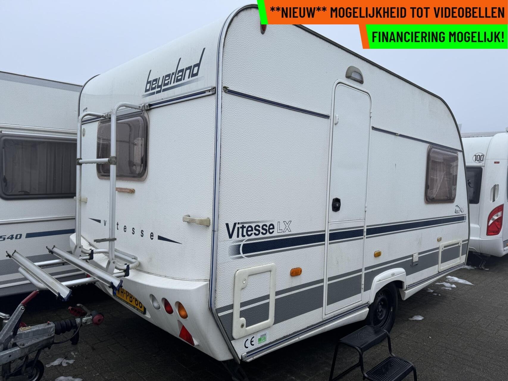 Beyerland VITESSE 400-2 LX RONDZIT, VOORTENT, FIETSENDRAGER, Hordeur, Rondzit, Tot en met 2, Bedrijf