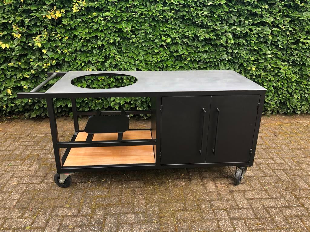 BBQ Buggy voor Green-Egg Kamado en alle andere keramiek bbq, Ophalen, Nieuw, Houtskool, Vrijstaand