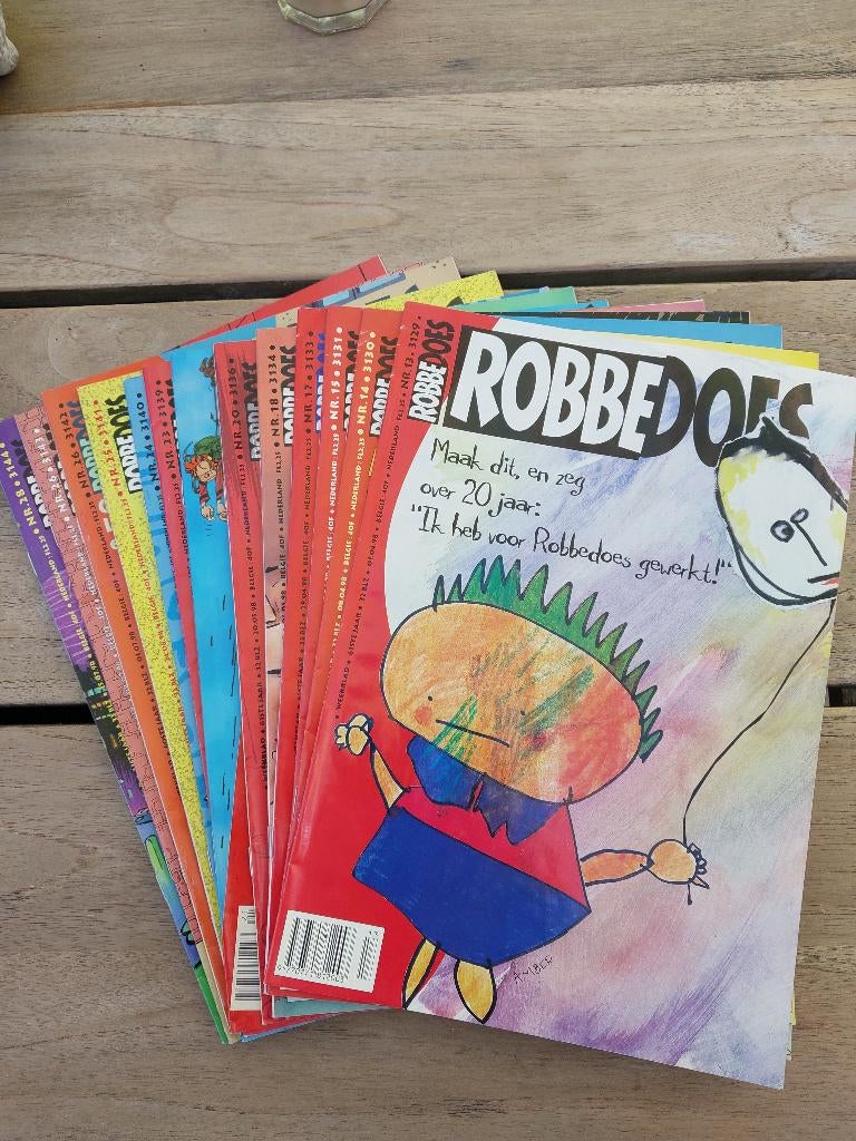 Tijdschriften Robbedoes, Meerdere stripboeken, Verzenden, Gelezen