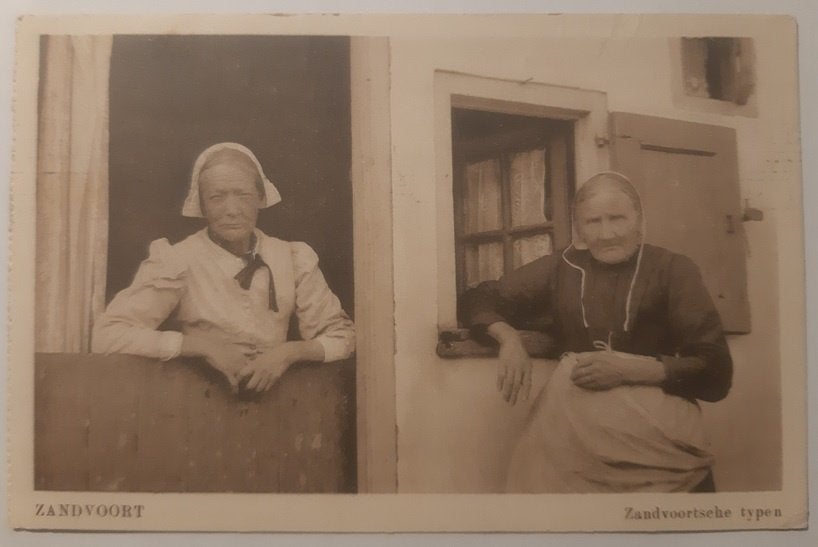 AK - Zandvoort - Zandvoortsche typen (1924), Verzenden, 1920 tot 1940, Gelopen, Noord-Holland