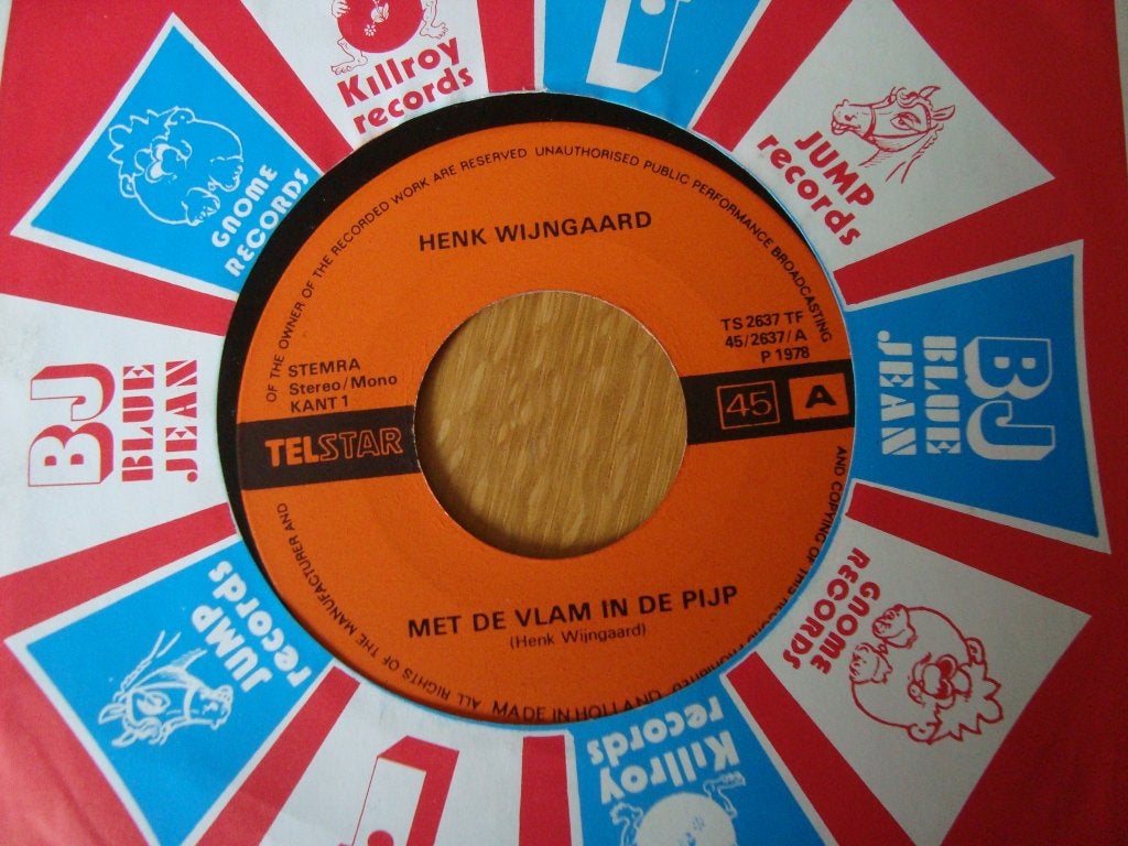 Henk wijngaard - met de vlam in de pijp, Ophalen of Verzenden, Zo goed als nieuw, Nederlandstalig, Single