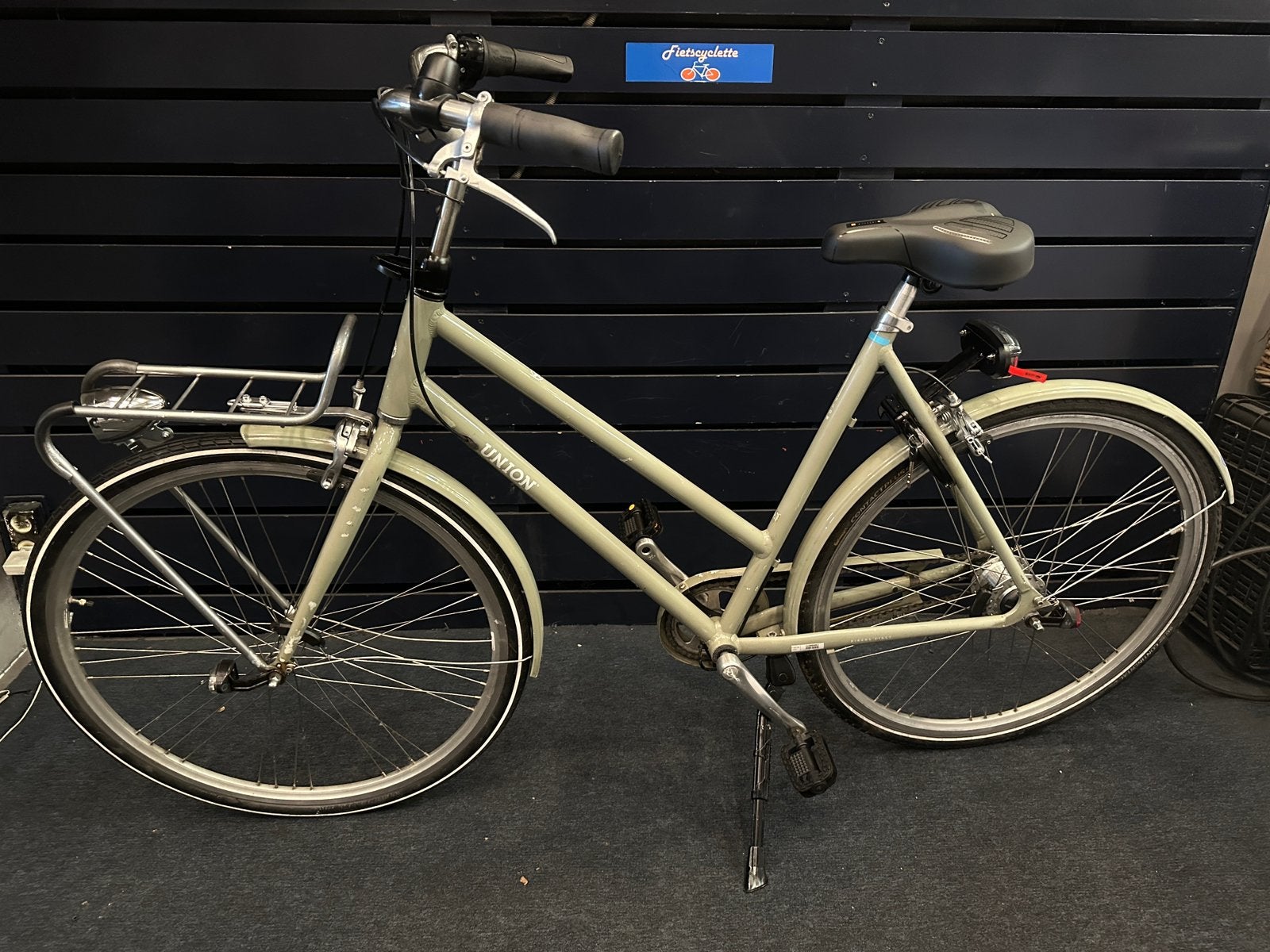 Net union flow N7 handrem 53cm 28 + garantie / gazelle/ trek, Fietsen en Brommers, Fietsen | Dames | Damesfietsen, 53 tot 56 cm