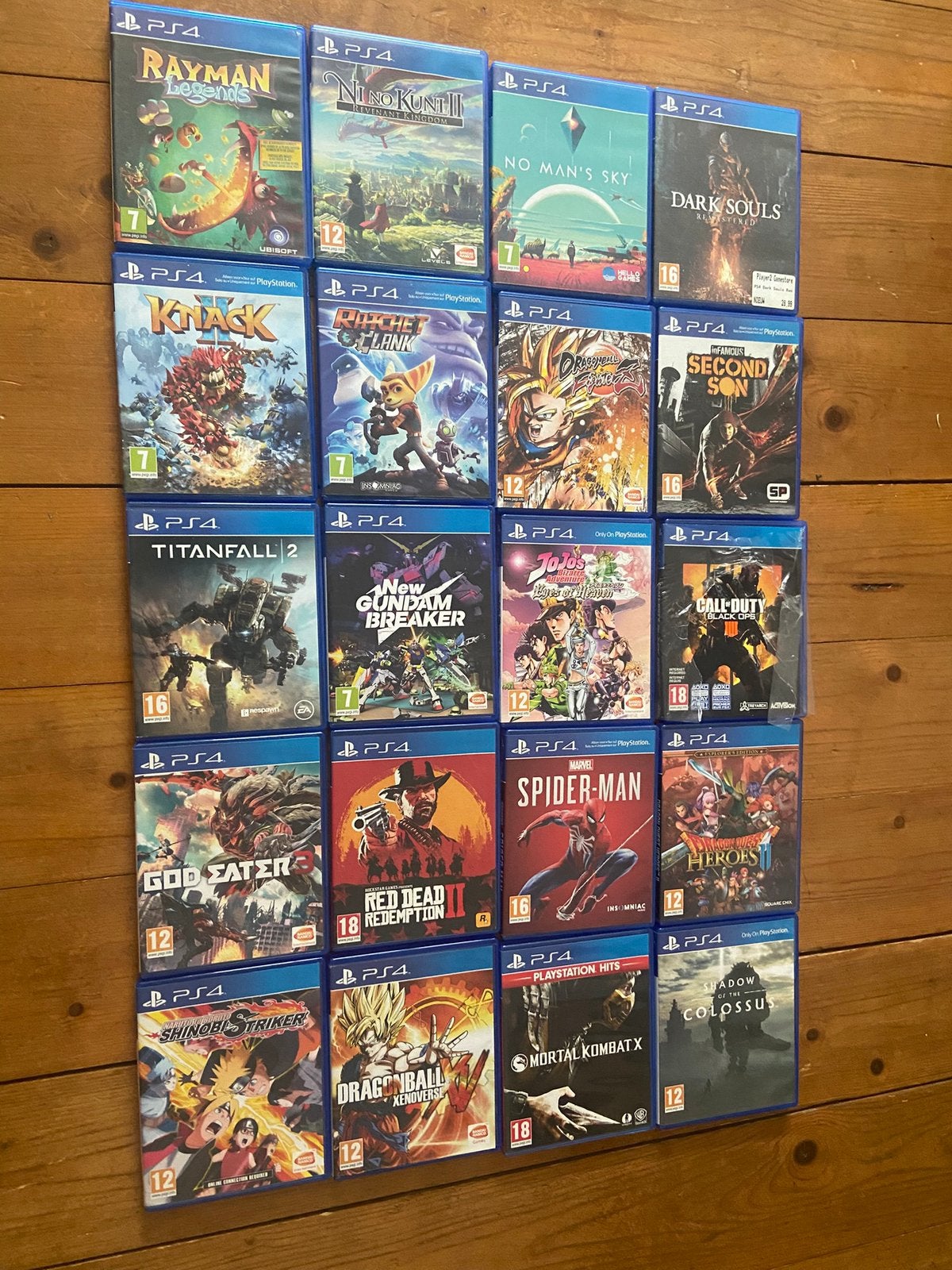 PS4 game collectie, 1 speler, Ophalen, Zo goed als nieuw, Avontuur en Actie