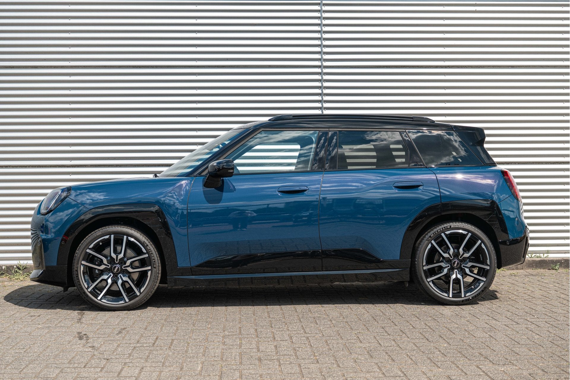 MINI Aceman SE / JCW / Pakket M / JCW / Pakket M / 19" John, Auto's, Dealer onderhouden, Zwart, Blauw, Leder