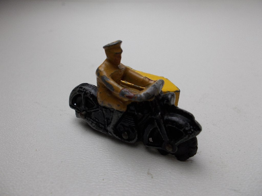 1959 Dinky Toys 272. ANWB WEGENWACHT. MOTORCYCLE PATROL(-E-)