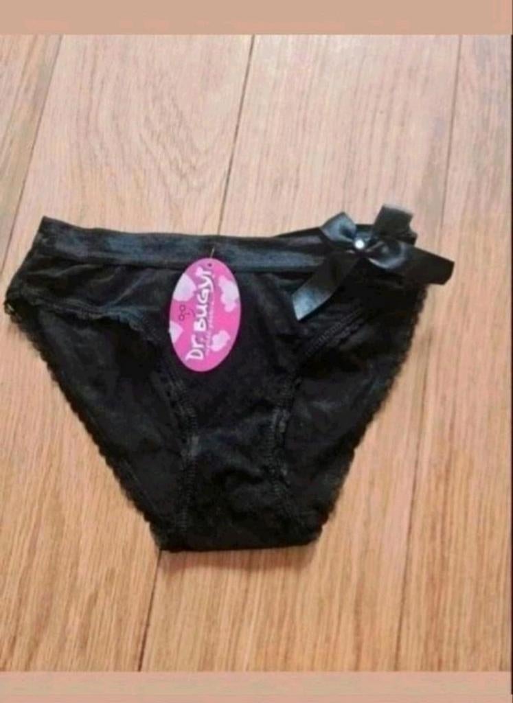 Nieuw zwart ondergoed, Ophalen of Verzenden, Zwart, Slip