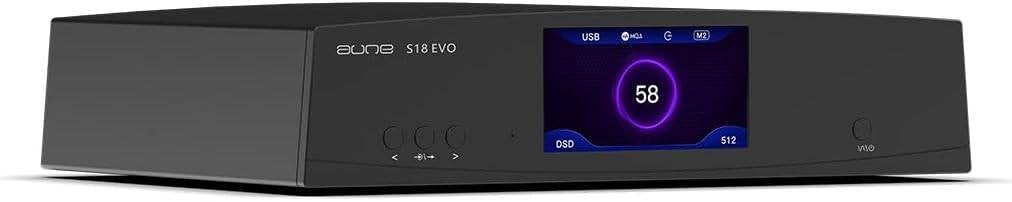 Aune S18 EVO DAC 2x AK4497 dac top apparaat ! zwart en zilve, Audio, Tv en Foto, Converters, Nieuw, Ophalen of Verzenden