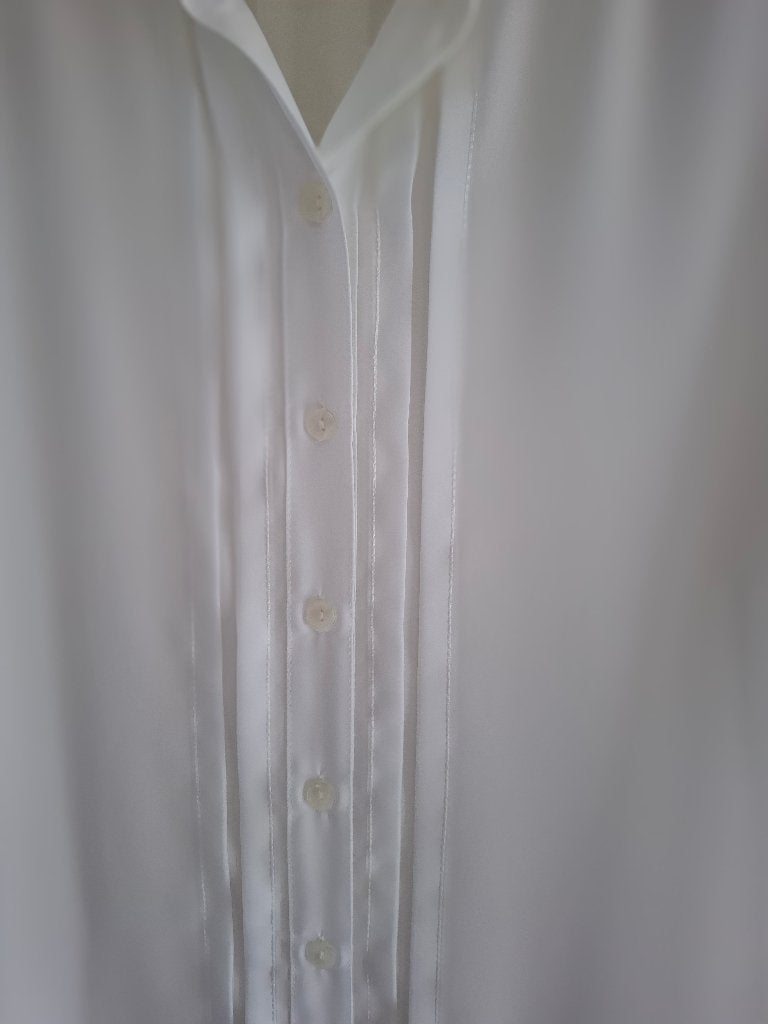 Sommermann blouse wit maat 44 korte mouw zgan, Kleding | Dames, Ophalen, Sommermann, Wit, Maat 42/44 (L)