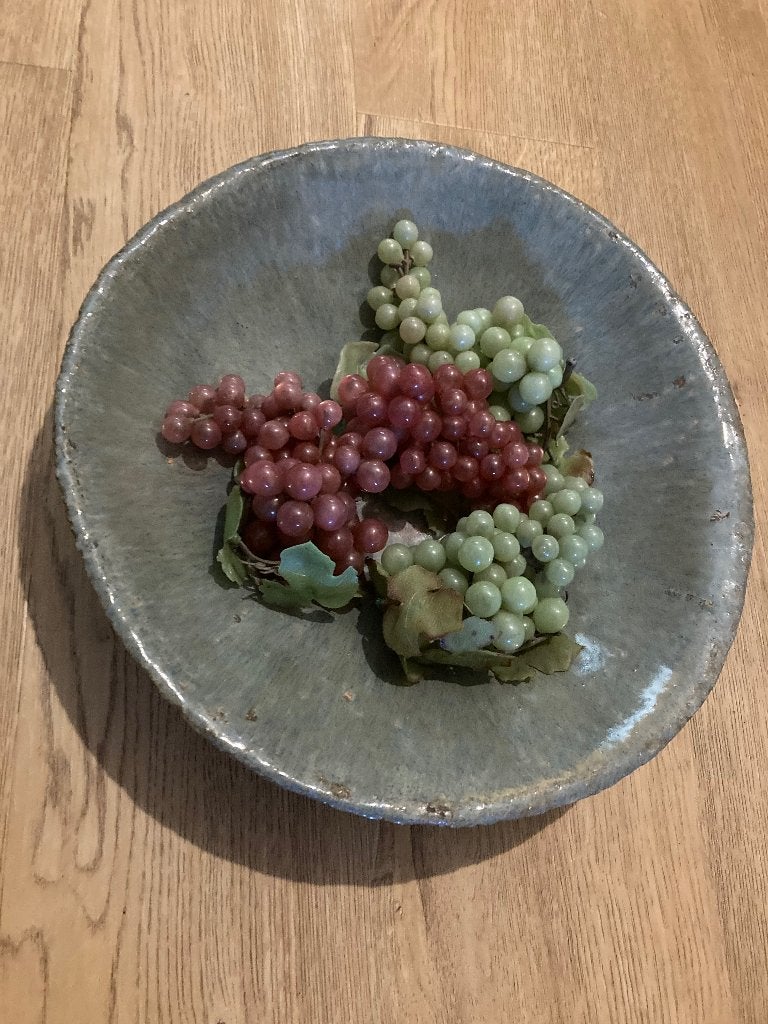 Schaal met druiven, Ophalen, Schaal, Rond, Zo goed als nieuw