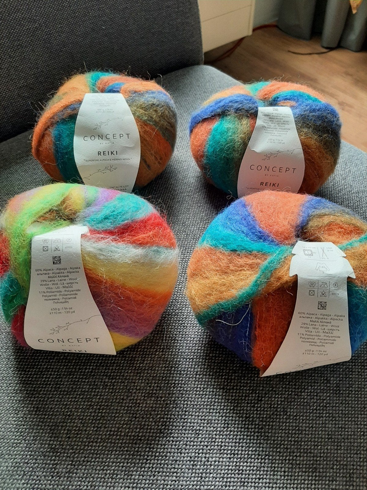 Katia concept Reiki Alpaca garen, Ophalen of Verzenden, Nieuw, Breien of Haken, Wol of Garen