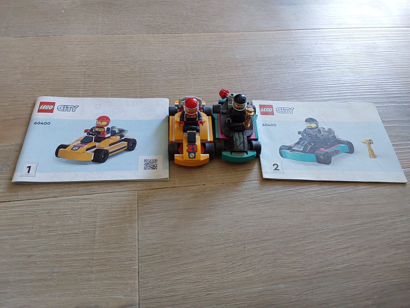 LEGO City 60400 Raceauto's zonder doos, Ophalen of Verzenden, Zo goed als nieuw