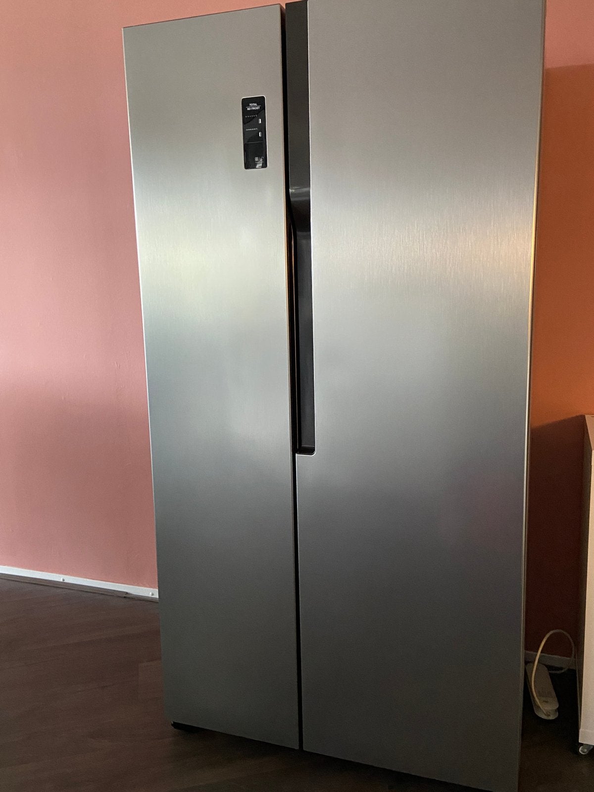 Te koop Koenic koel/vriescombinatie side by side, Ophalen, 200 liter of meer, 60 cm of meer, Met aparte vriezer