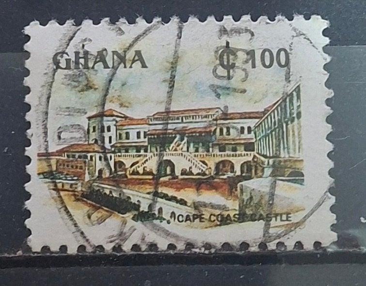 Ghana Postzegel (B3-P10), Ophalen of Verzenden, Overige landen, Gestempeld