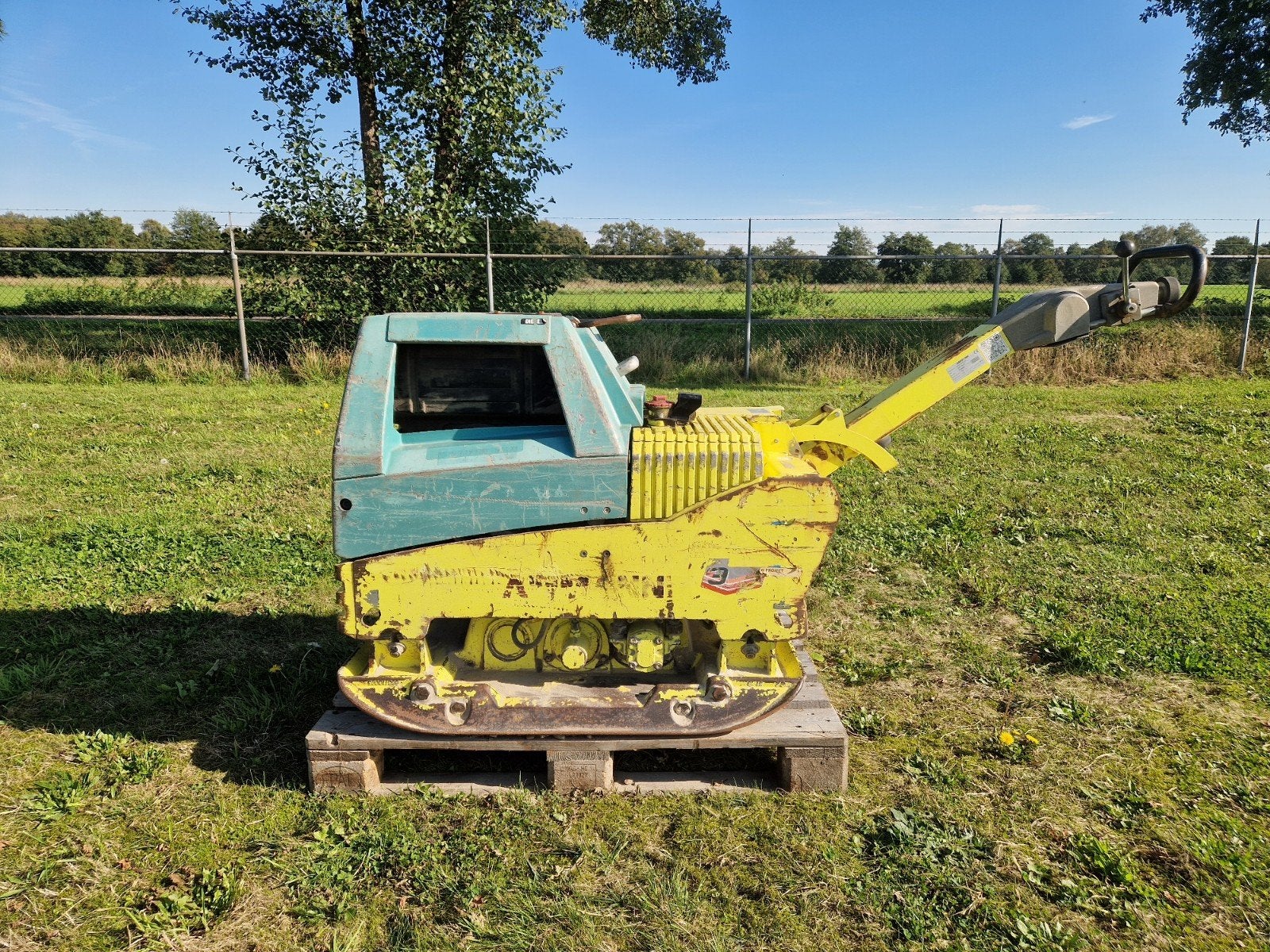 AMMANN APH 100 Trilplaat Hatz diesel Tril plaat 2018, Ophalen of Verzenden, Gebruikt, Ammann