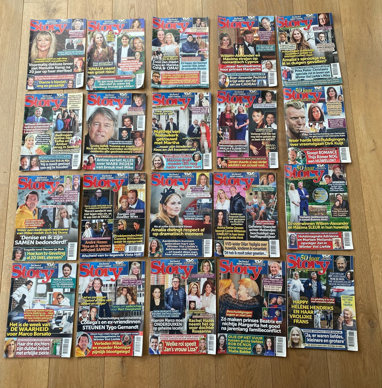Story tijdschriften 20x 2024 (3x) + 2025 (17x), Ophalen, Gelezen