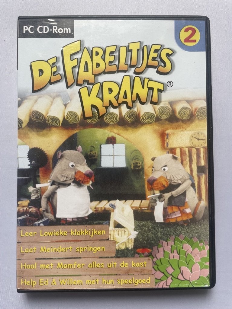 De Fabeltjeskrant 2 (vanaf 3 jaar), Gebruikt, Overige genres, 1 speler, Eén computer