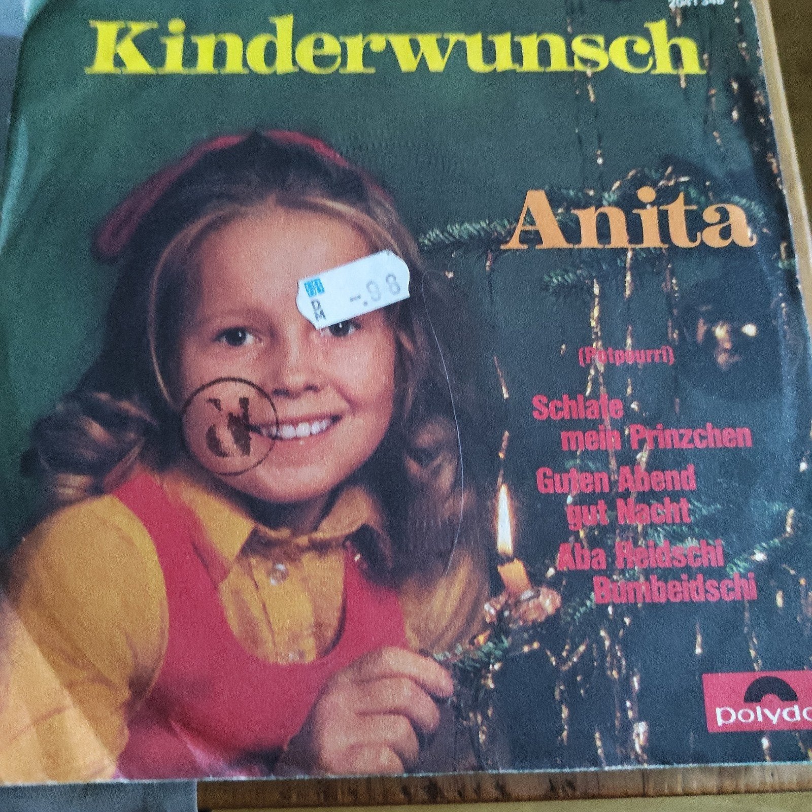 Anita - Kinderwunsch (Polydor Single), Cd's en Dvd's, Ophalen of Verzenden, Gebruikt, 7 inch