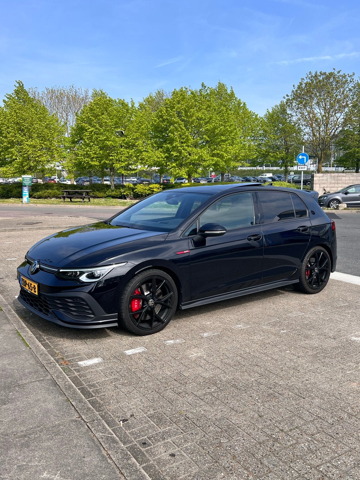 Golf 8 Clubsport | OPF-Delete | Pano |HUD| H&K | IQ-Light |, Auto's, 1363 kg, 4 cilinders, 1984 cc, Zwart