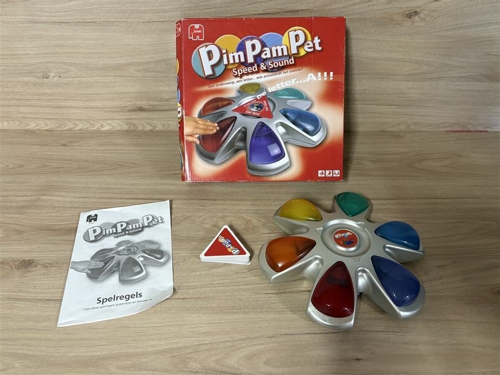 pim pam pet speed and sound - s4188, Hobby en Vrije tijd, Gezelschapsspellen | Bordspellen, Verzenden, Zo goed als nieuw
