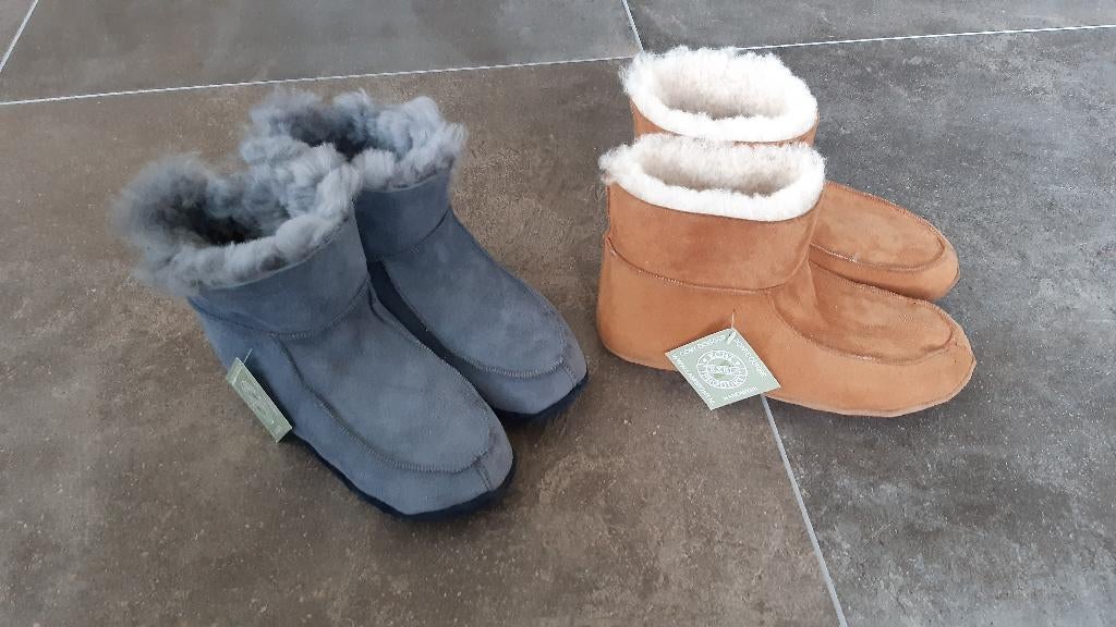 Kinderpantoffels Maat 34/35 Lamsbont Eigen Atelier Warm, Jongen of Meisje, Coby Dogger Bontcouture, Overige typen, Nieuw
